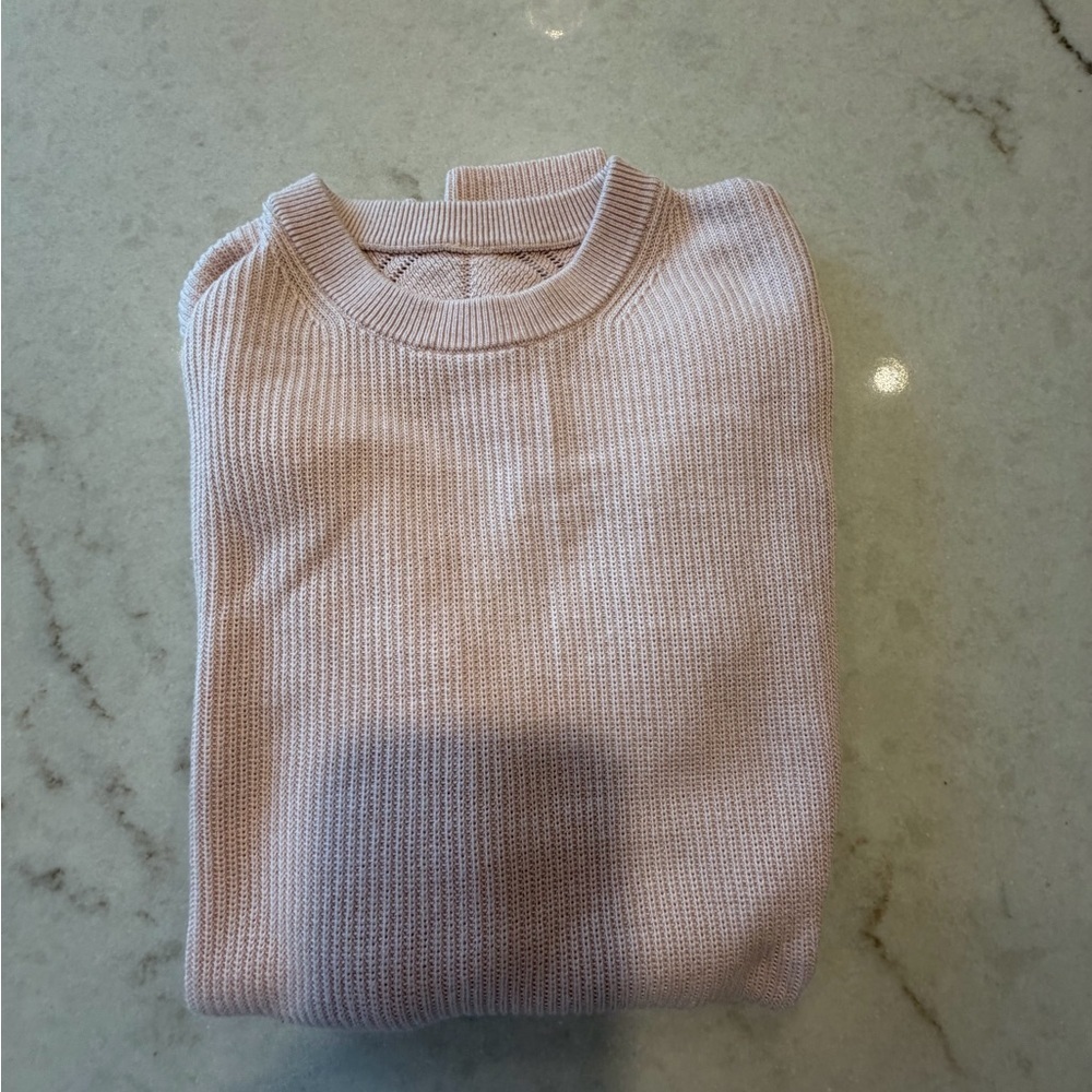 LULULEMON LAVENDER HAZE SWEATER!! Gorgeous details and quality! S - Picture 3 of 7